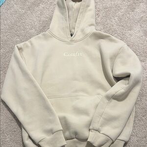 Comfrt Women's Cream Hoodie